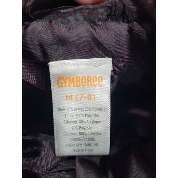 Gymboree Girls Purple Fuzzy Fleece Full Zip Vest size Medium #7 - Picture 3 of 3